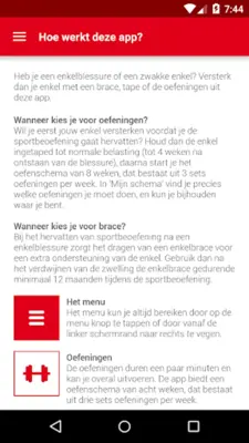 Versterk je Enkel android App screenshot 14