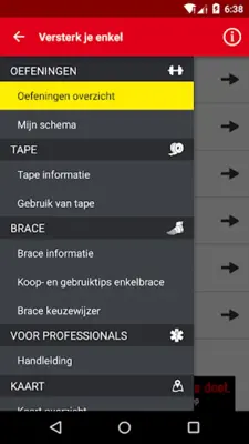 Versterk je Enkel android App screenshot 17