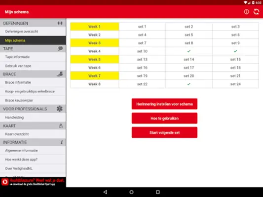 Versterk je Enkel android App screenshot 2